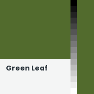 Color chip: Green Leaf