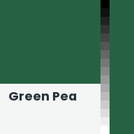 Color chip: Green Pea