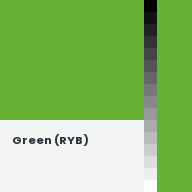 Color chip: Green (RYB)