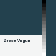 Color chip: Green Vogue