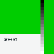Color chip: green3