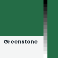 Color chip: Greenstone