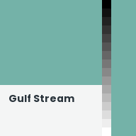 Color chip: Gulf Stream
