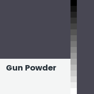 Color chip: Gun Powder