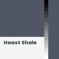 Color chip: Haast Shale