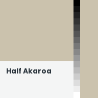 Color chip: Half Akaroa