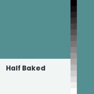 Color chip: Half Baked