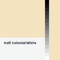 Color chip: Half Colonial White