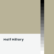 Color chip: Half Hillary