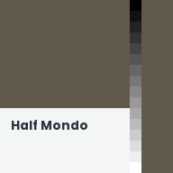 Color chip: Half Mondo