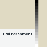 Color chip: Half Parchment
