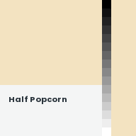 Color chip: Half Popcorn