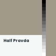 Color chip: Half Pravda