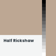 Color chip: Half Rickshaw