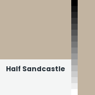 Color chip: Half Sandcastle