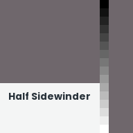 Color chip: Half Sidewinder