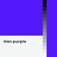 Color chip: Han purple