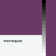 Color chip: Harlequin