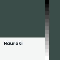 Color chip: Hauraki