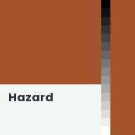 Color chip: Hazard