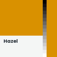 Color chip: Hazel