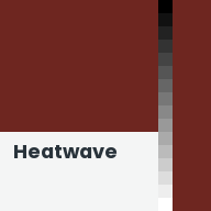 Color chip: Heatwave
