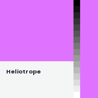 Color chip: Heliotrope
