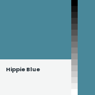 Color chip: Hippie Blue