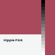 Color chip: Hippie Pink