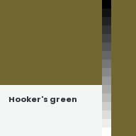 Color chip: Hooker's green