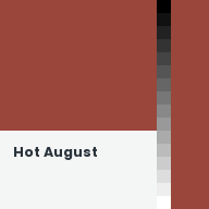 Color chip: Hot August