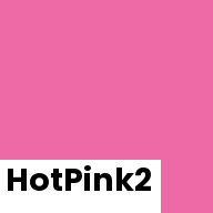 Color chip: HotPink2