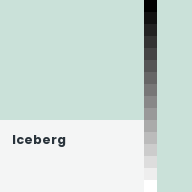 Color chip: Iceberg