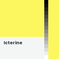 Color chip: Icterine