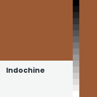 Color chip: Indochine