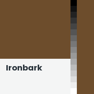 Color chip: Ironbark