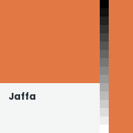 Color chip: Jaffa