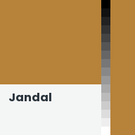Color chip: Jandal