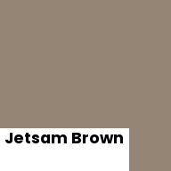 Color chip: Jetsam Brown
