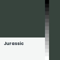 Color chip: Jurassic