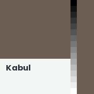 Color chip: Kabul