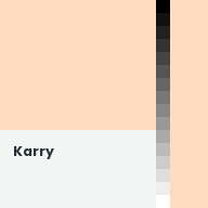 Color chip: Karry