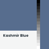 Color chip: Kashmir Blue
