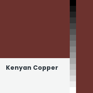 Color chip: Kenyan Copper