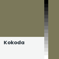 Color chip: Kokoda