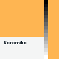 Color chip: Koromiko