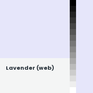 Color chip: Lavender (web)
