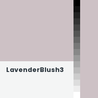 Color chip: LavenderBlush3