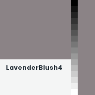 Color chip: LavenderBlush4