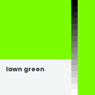 Color chip: Lawn green